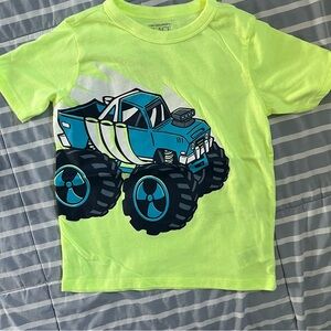 NEW The Children's Place Bright Green Tee 4T
